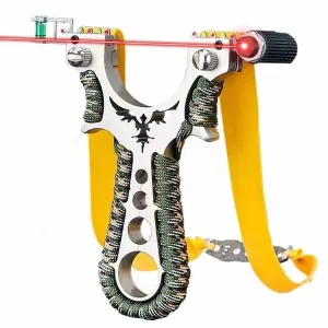 Angel Model Slingshot Alloy body with laser Light 